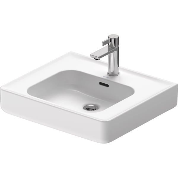 Duravit Soleil By Starck Sink 21 5/8 White High Gloss, Number Of Faucet Holes: 1, Overflow - 2376550000 - main